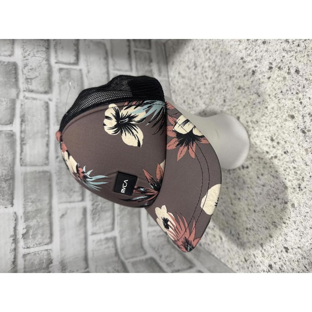 RVCA Floral Print Mesh Trucker Hat, NWOT